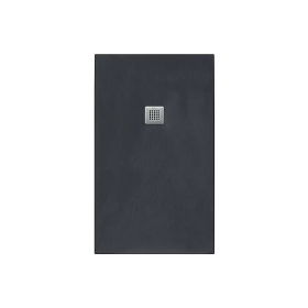 Tissino Giorgio2 Rectangle Shower Tray Graphite Slate-2200 x 800 mm
