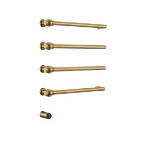 Just Taps Grosvenor Electric Towel Radiator Brushed Brass