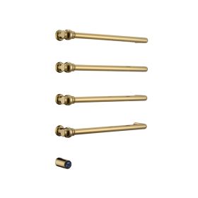Just Taps Grosvenor Electric Towel Radiator Polished Gold