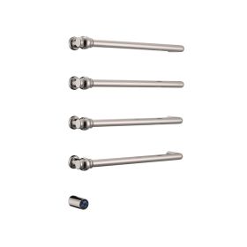 Just Taps Grosvenor Electric Towel Radiator Nickel