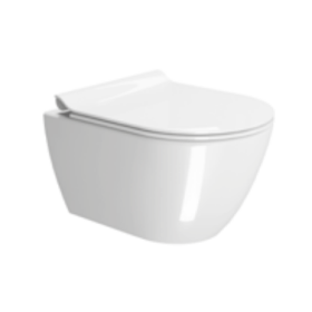 GSI Pura 46 Pan Swirlflush White 46X36 White