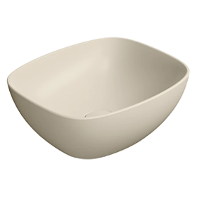 GSI Nubes 40 Curved Rectangular Countertop Washbasin