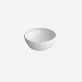 GSI Pura 420 x 420mm Round Countertop Basin White