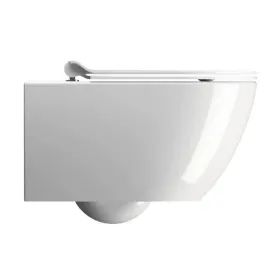 GSI Pura 55 Wall Hung Pan With Swirlflush 55X36 White