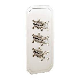 Crosswater Belgravia Crosshead Thermostatic Shower Valve with 3 Way Diverter