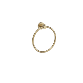 Britton Hoxton 2.0 Towel Ring Brushed Brass