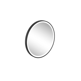 Britton Hoxton 600mm LED Mirror with demister Black