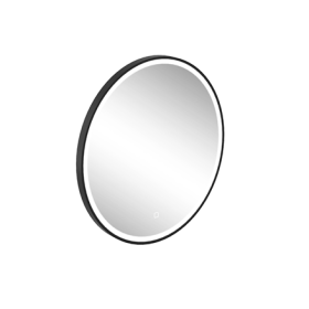 Britton Hoxton 800mm LED Mirror with demister Matt Black