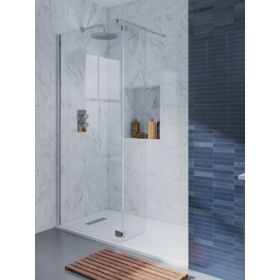 Crosswater Infinity 8 Walk In with Deflector Panel