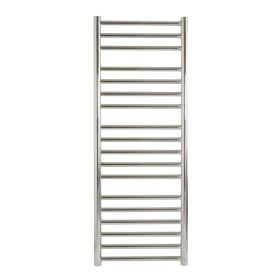 Just Taps Inox Radiator Stainless Steel 1200x500 with Polished Chrome Finish