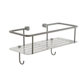 Just Taps Single Square Basket Stainless Steel