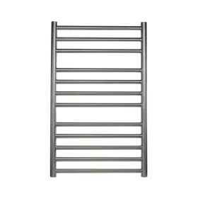 Just Taps Inox Radiator Stainless Steel 800x500 with Polished Chrome Finish