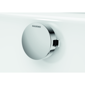 Kaldewei Comfort Level KA 4001 Bath Waste & Overflow Fitting – Standard with Chrome Knob & Cover