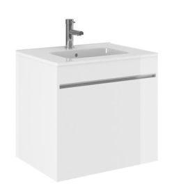 Crosswater Kai 600 Single Drawer Basin Unit