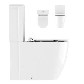Crosswater Kai X Compact Close Coupled Toilet