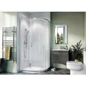 Crosswater Kai 6 Quadrant Single Door