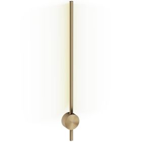 Crosswater Tranquil Pillar Light Brushed Brass