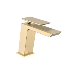 Crosswater LIMIT Brushed Brass Basin Monobloc