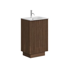 Crosswater Limit 500mm Floorstanding Door Unit Royal Walnut