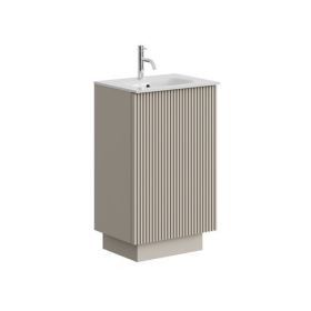 Crosswater Limit 500mm Floorstanding Door Unit Warm Stone