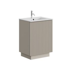 Crosswater Limit 600mm Floorstanding Door Unit Warm Stone