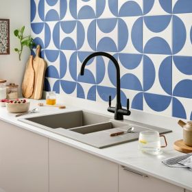 Clearwater Madra 4n1 C Kitchen mixer Tap Matt Black