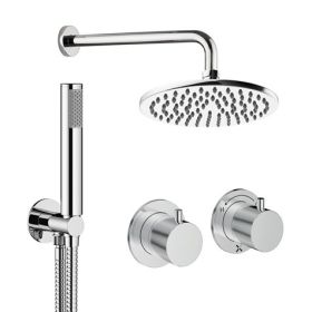 Crosswater Module Shower Set 1 Chrome 200mm