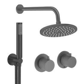 Crosswater Module Shower Set 1 Slate 200mm