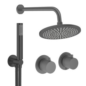 Crosswater Module Shower Set 1 Slate 300mm