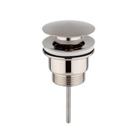 Just Taps Grosvenor Basin waste Universal Slotted and Unslotted Nickel