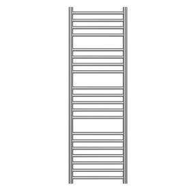 Nova 304 Stainless Steel Heated Towel Rail 1200 x 500mm Polished Stainless Steel