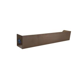 Just Taps NOA Electric Towel Radiator Brushed Bronze