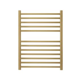 JIS Ouse Towel Rail 700mm x 520mm Brushed Brass