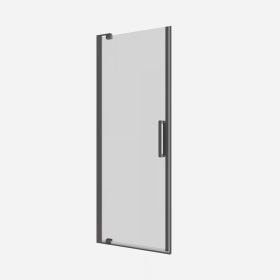 Crosswater Optix 10 Pivot Shower Door with Side Panel Slate