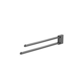 Crosswater MPRO 2 Swivel Towel Rail - Slate