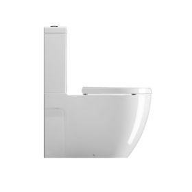 GSI Pura 68 Close Coupled WC, Cistern & Soft Close Seat White