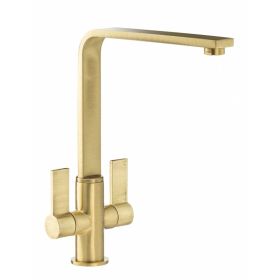 Abode Quantic Kitchen mixer Tap Brushed Brass