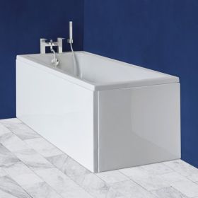 Crosswater KAI S Single Ended Bath 1700 x 700mm White
