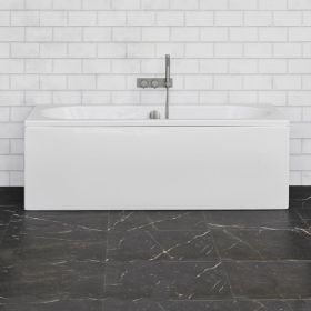 Crosswater VERGE Double Ended Bath 1700 x 800mm White R43CW_V2