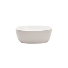 Britton Real Square Countertop Basin 410 x 410mm No Overflow Gloss White