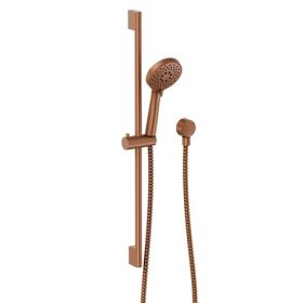 Crosswater Shower Set with Outlet Elbow Brushed Bronze