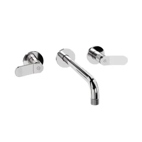 Crosswater The Calix Basin 3H Wall Mounted Trim Set Chrome