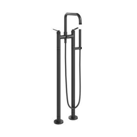 Crosswater The Calix Bath Shower Mixer Floor Standing Matt Black