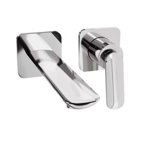 Crosswater The Huck Basin 2H Wall Mounted Trim Set Chrome