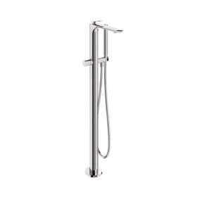 Crosswater The Huck Bath Shower Mixer Floor Standing Trim Chrome