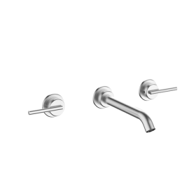 Crosswater 3ONE6 Lever 316 Stainless Steel Basin 3 Hole SetTL130WNS