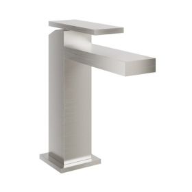 Crosswater The Myron Basin Mono No Waste Brushed Metallic