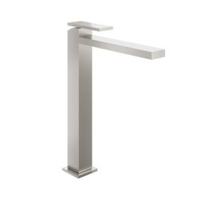 Crosswater The Myron Basin Tall Mono No Waste Brushed Metallic