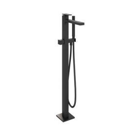 Crosswater The Myron Bath Shower Mixer Floor Standing Trim Matt Black