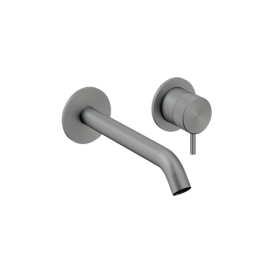 Crosswater 3ONE6 316 Slate  Basin 2 Hole Set